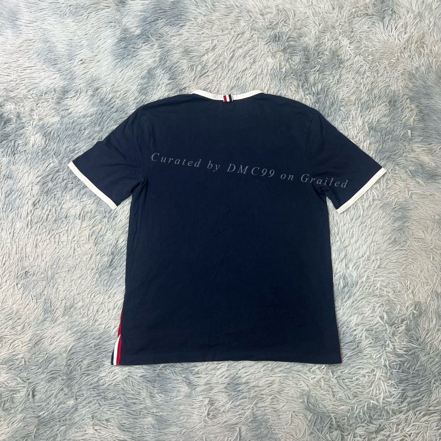 Thom Browne THOM BROWNE Cotton Short-Sleeve T-Shirt Size US S / EU 44-46 / 1 - 2 Thumbnail