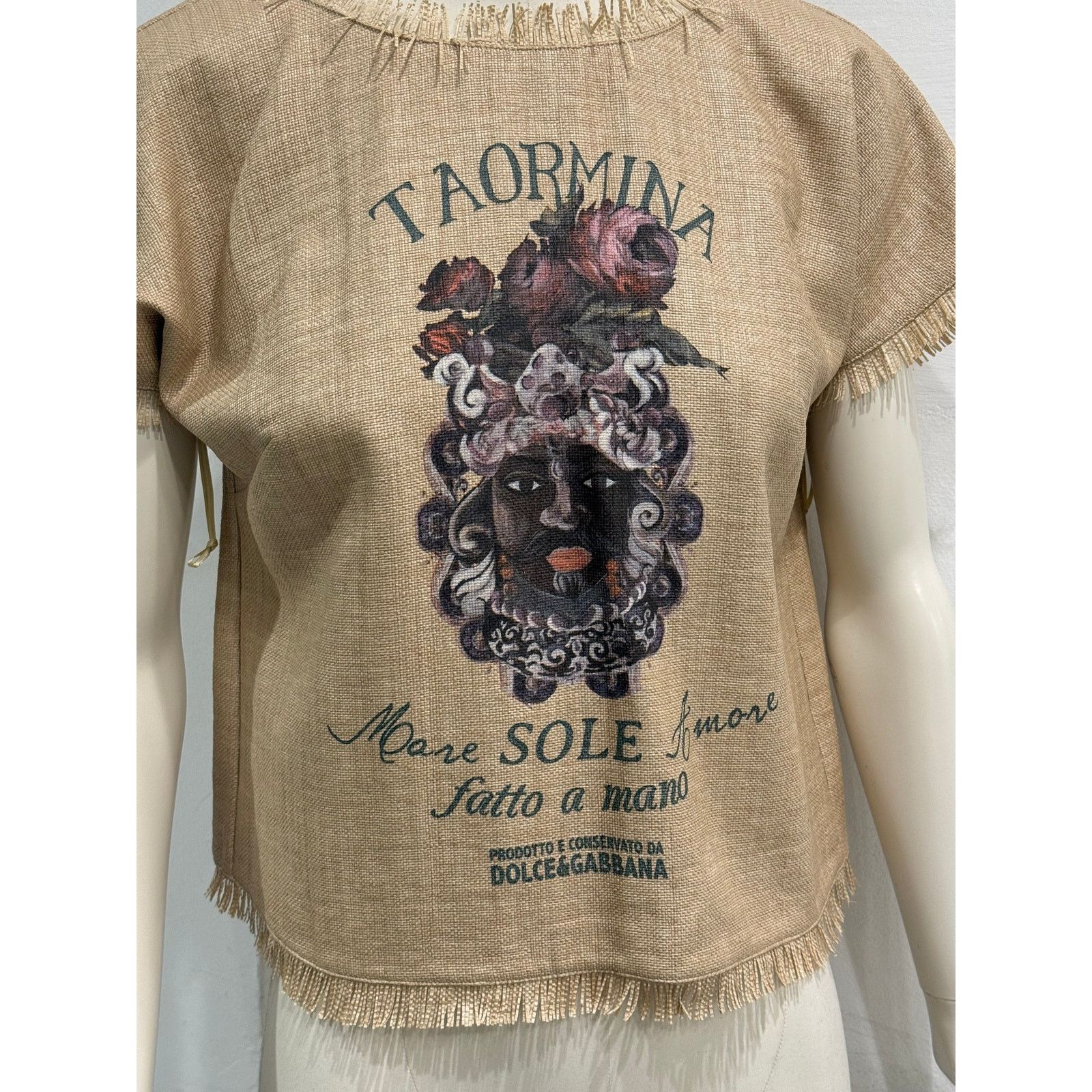 Dolce & Gabbana S/S2013 Dolce & Gabbana runway Taormina materiale top Size M / US 6-8 / IT 42-44 - 2 Thumbnail