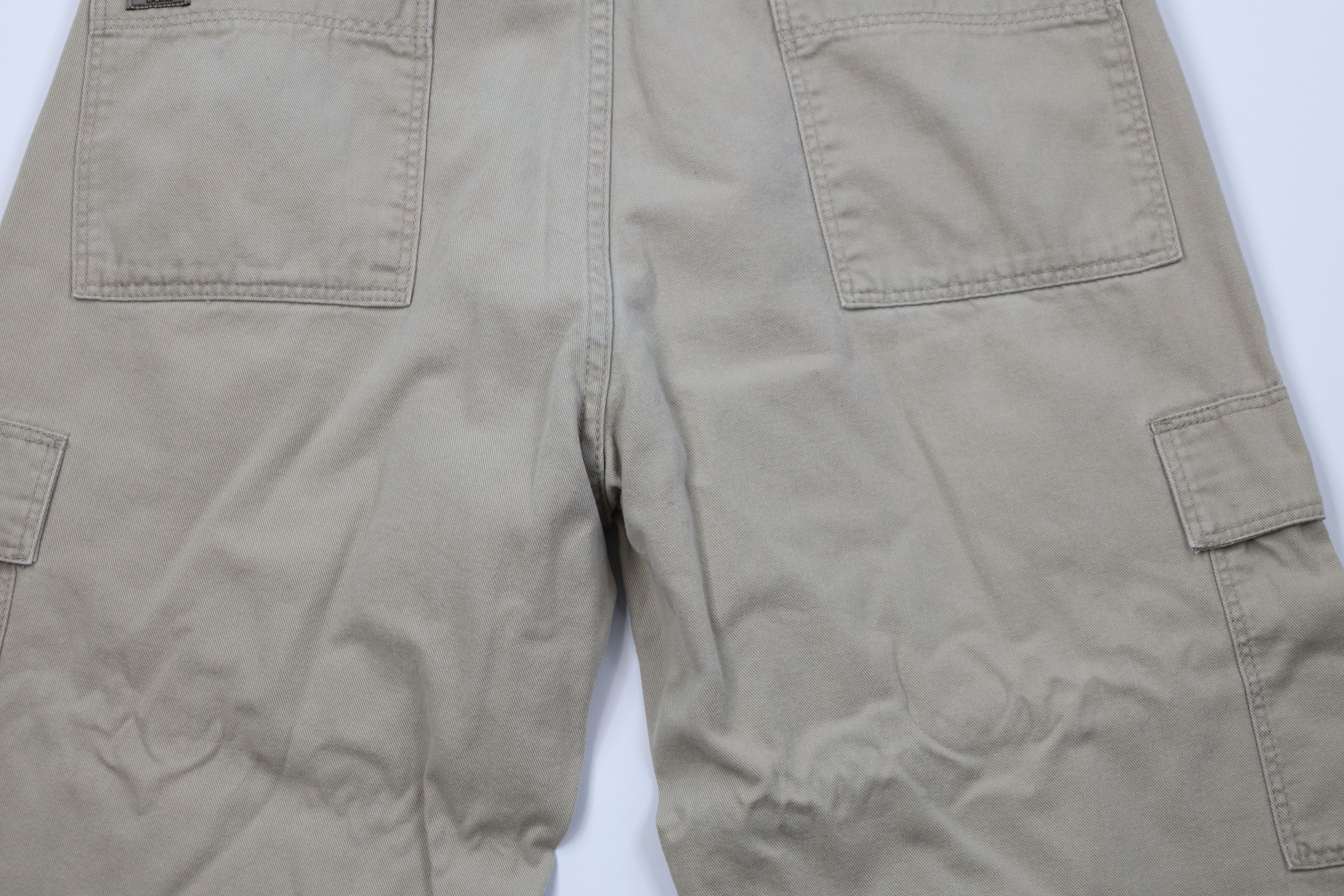 Wrangler Vintage 90s Y2K Wrangler Canvas Baggy Wide Leg Cargo Pants Size US 36 / EU 52 - 11 Thumbnail