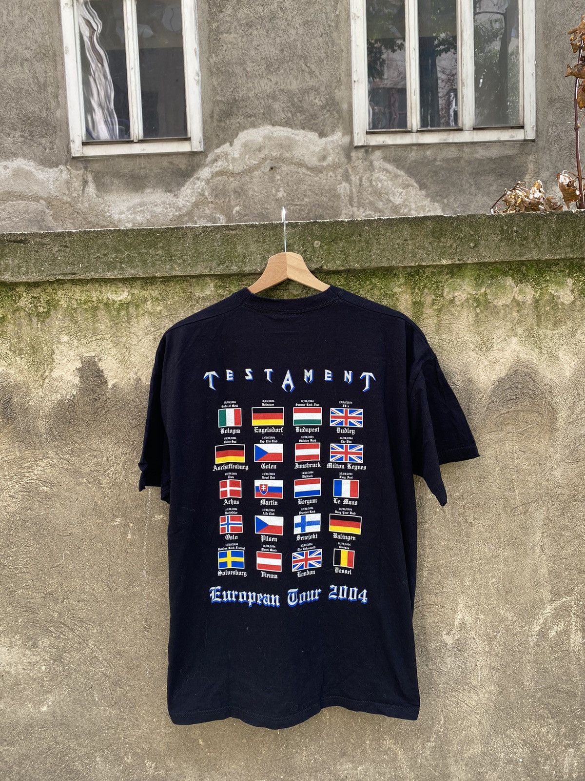 Band Tees × Vintage Vintage 2004 Testament European Tour Band T shirt Size US XL / EU 56 / 4 - 2 Thumbnail