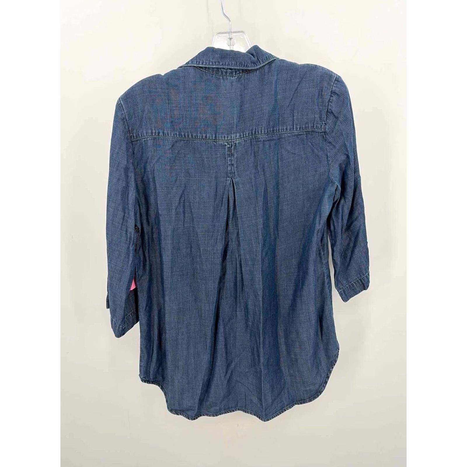 CLOT Cloth & Stone Blue Blouse Size Small Size S / US 4 / IT 40 - 2 Thumbnail