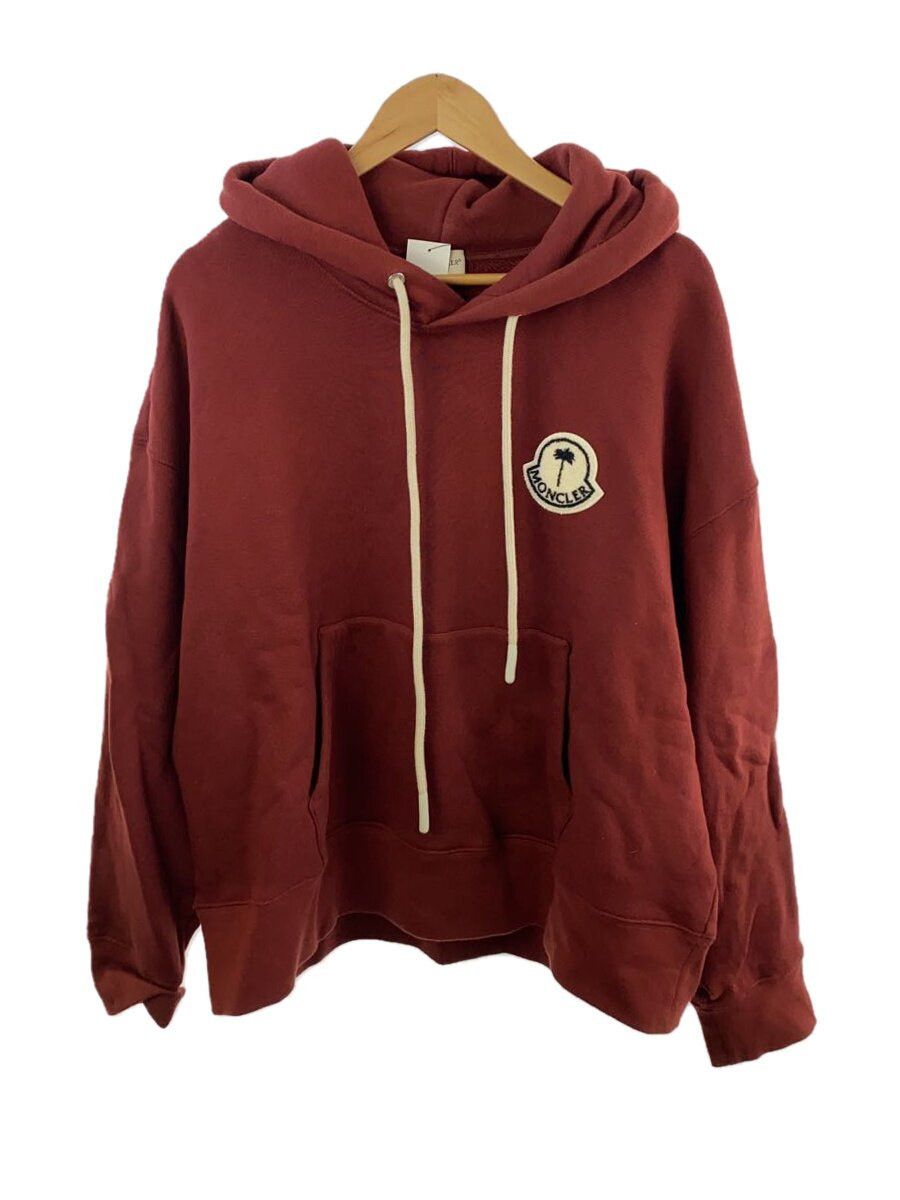Palm Angels x Moncler Cotton Hoodie Bordeaux