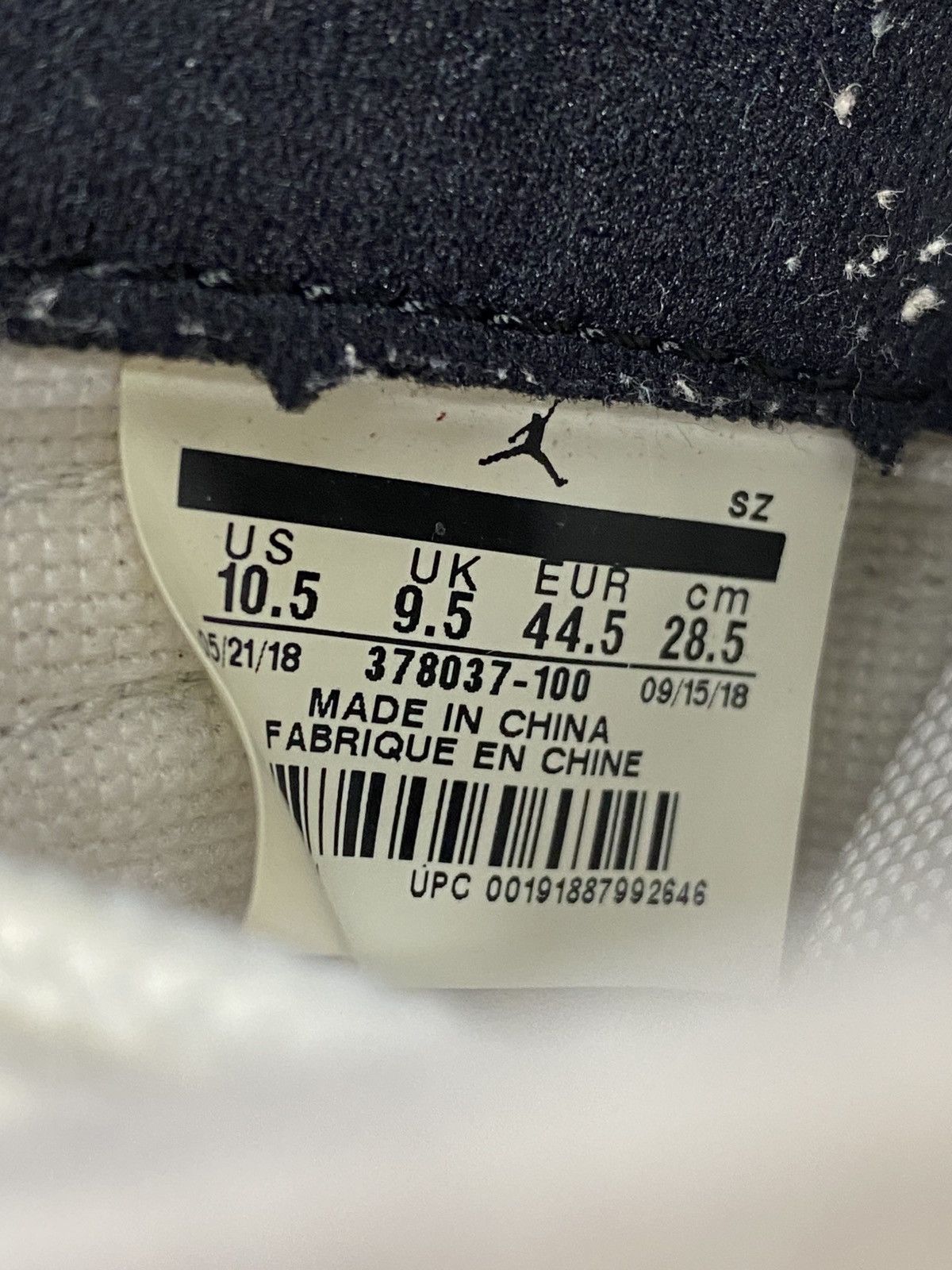 Jordan Brand Nike Air Jordan Retro 11 Concord 2018 Size 10.5 Men Size US 10.5 / EU 43-44 - 8 Thumbnail