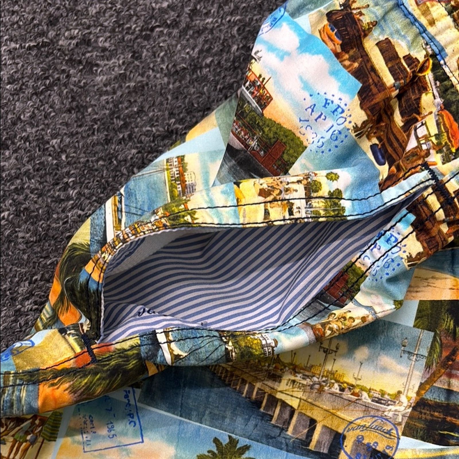 Other NWT Van Laack Scenic Print Men's Swim Trunks Size M Size US 34 / EU 50 - 7 Thumbnail