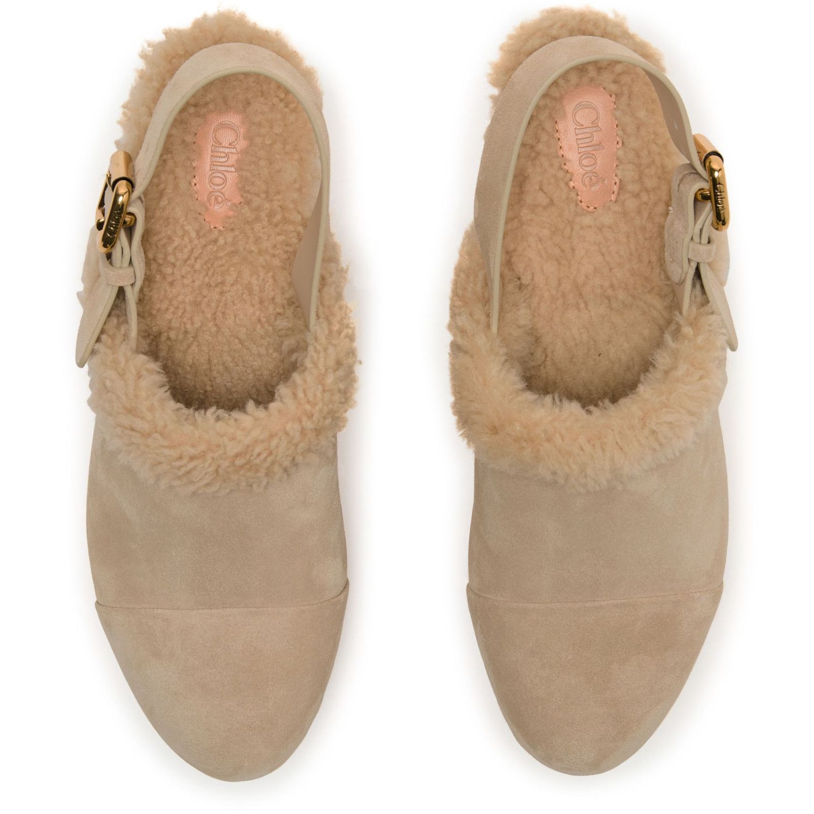 Chloe Chloe Jeannette Gray Clogs New & Authentic (Euro Size:7;) Size US 7 / IT 37 - 4 Thumbnail