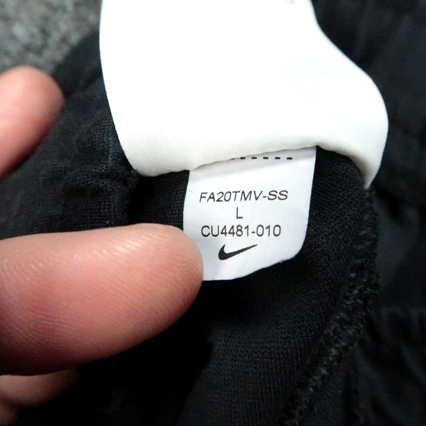 Nike Nike Pants Mens Large Black Jogger Athletic Tech Fleece Knit Zip Pocket Stretch Size US 33 - 7 Thumbnail