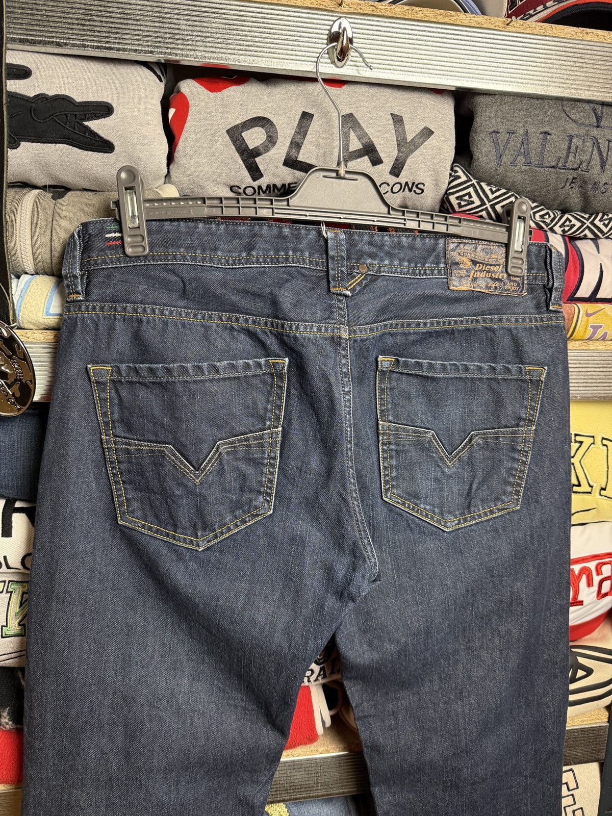 Diesel Mens Vintage diesel jeans denim y2k pants Size US 34 / EU 50 - 4 Thumbnail