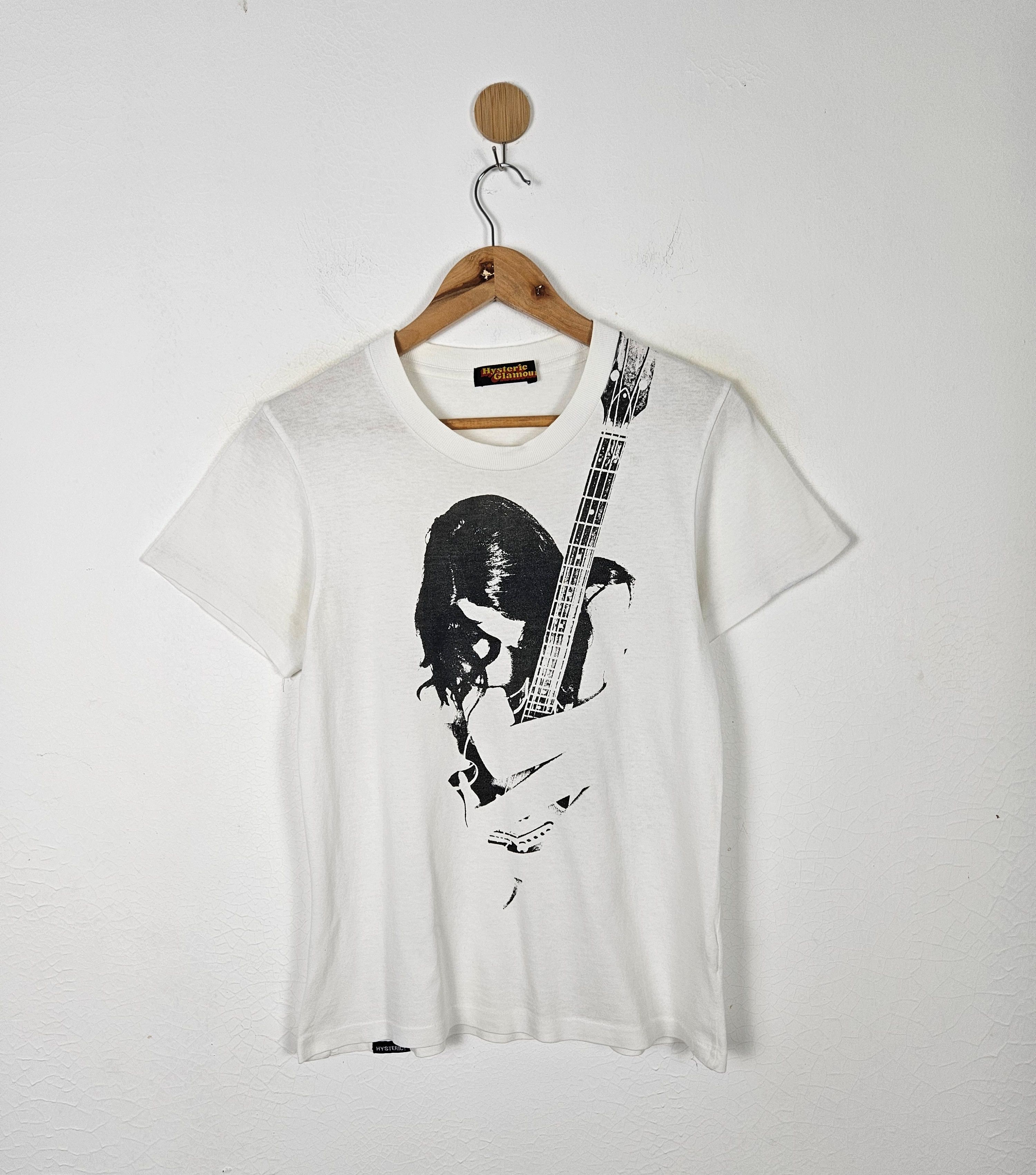 Hysteric Glamour Hysteric Glamour Guitar Girl shirt | Grailed
