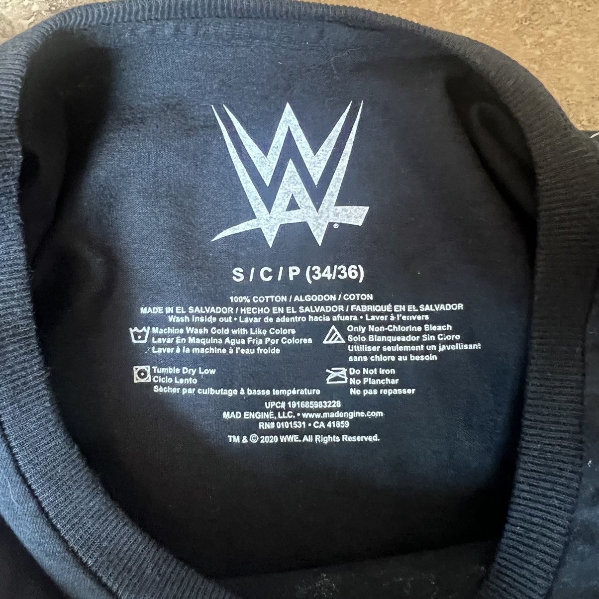 WWE × WWF WrestleMania XIV Tee Size US S / EU 44-46 / 1 - 3 Thumbnail
