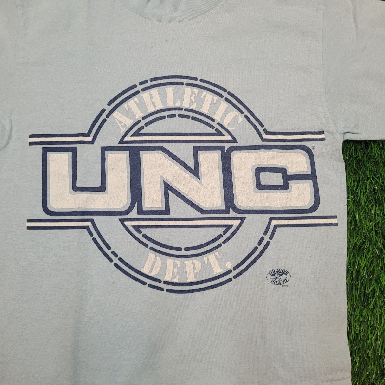 Vintage VTG 80s UNC North Carolina T-Shirt XS Slim Fit Jordan Era Size US XS / EU 42 / 0 - 2 Thumbnail