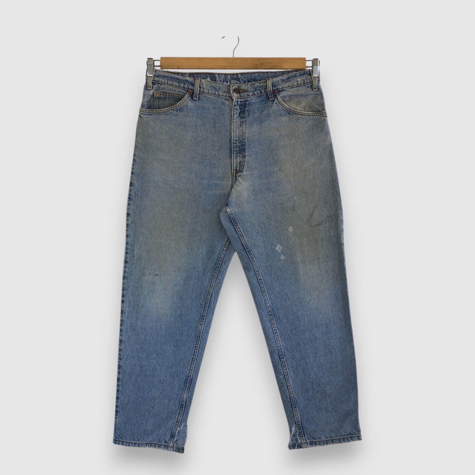 Levi's Vintage Levis Jeans Levi's 550 Orange Tab Sun Faded Denim Size US 36 / EU 52 - 1 Thumbnail