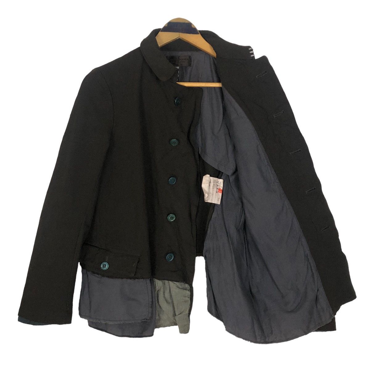 Comme des Garcons Robe De Chambre Comme Des Garcons 2003 S/S Layered Jacket Size L / US 10 / IT 46 - 11 Thumbnail