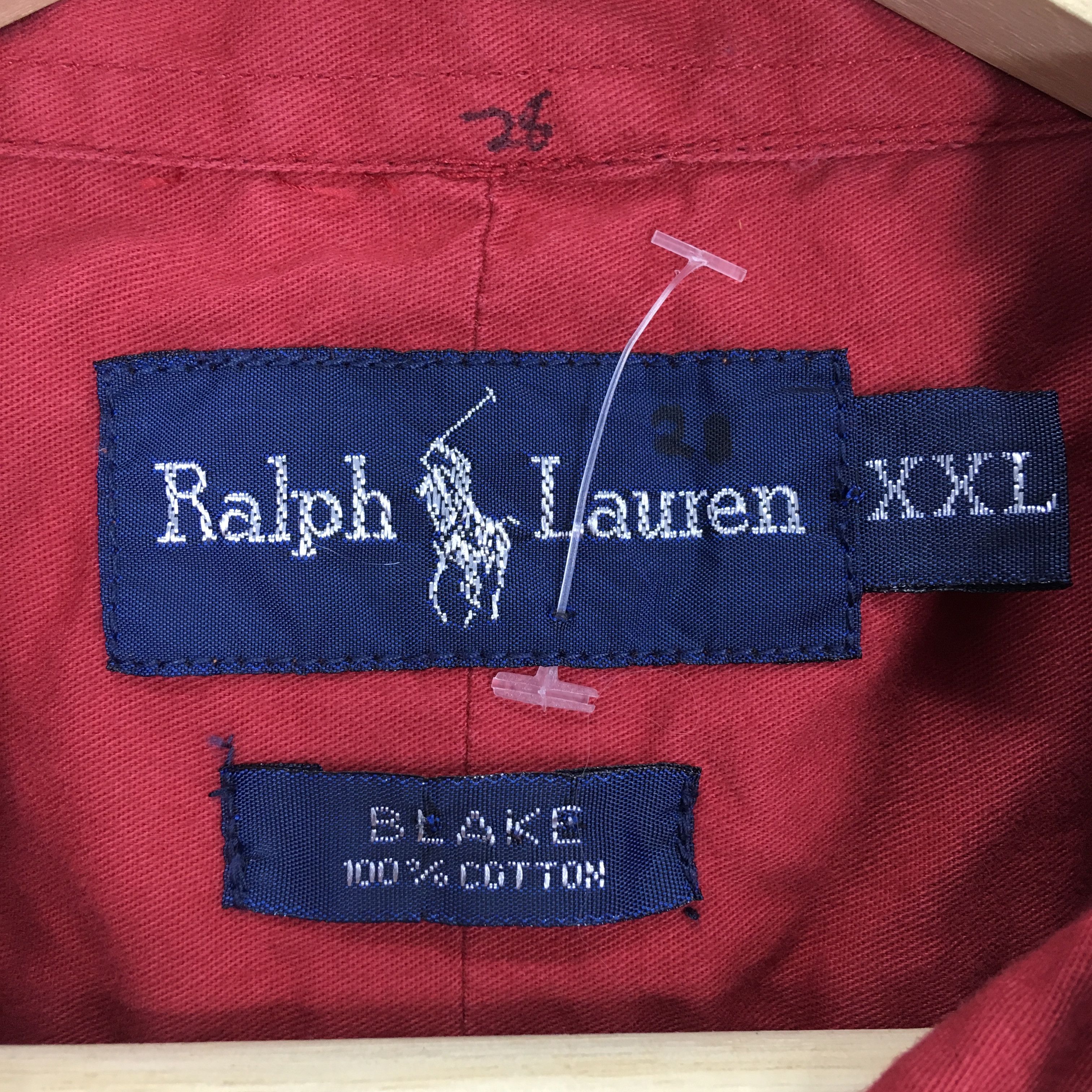 Polo Ralph Lauren Vintage Polo Ralph Lauren Small Pony Polo RL Casual Shirts Size US XXL / EU 58 / 5 - 9 Thumbnail