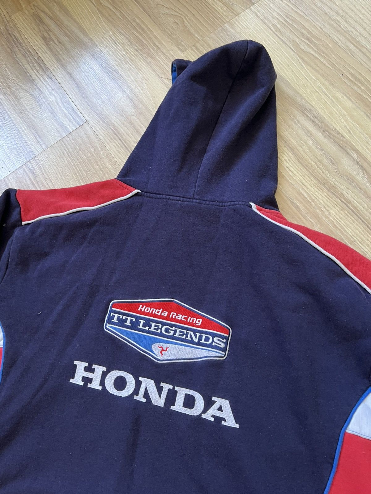 Honda Vintage Honda Racing Zip Hoodie Size US XL / EU 56 / 4 - 13 Thumbnail