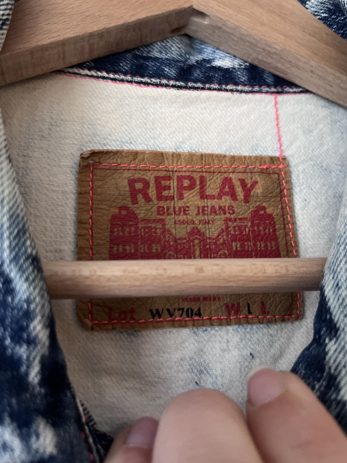 Replay Y2K Replay denim jacket RARE S/M Size M / US 6-8 / IT 42-44 - 6 Thumbnail
