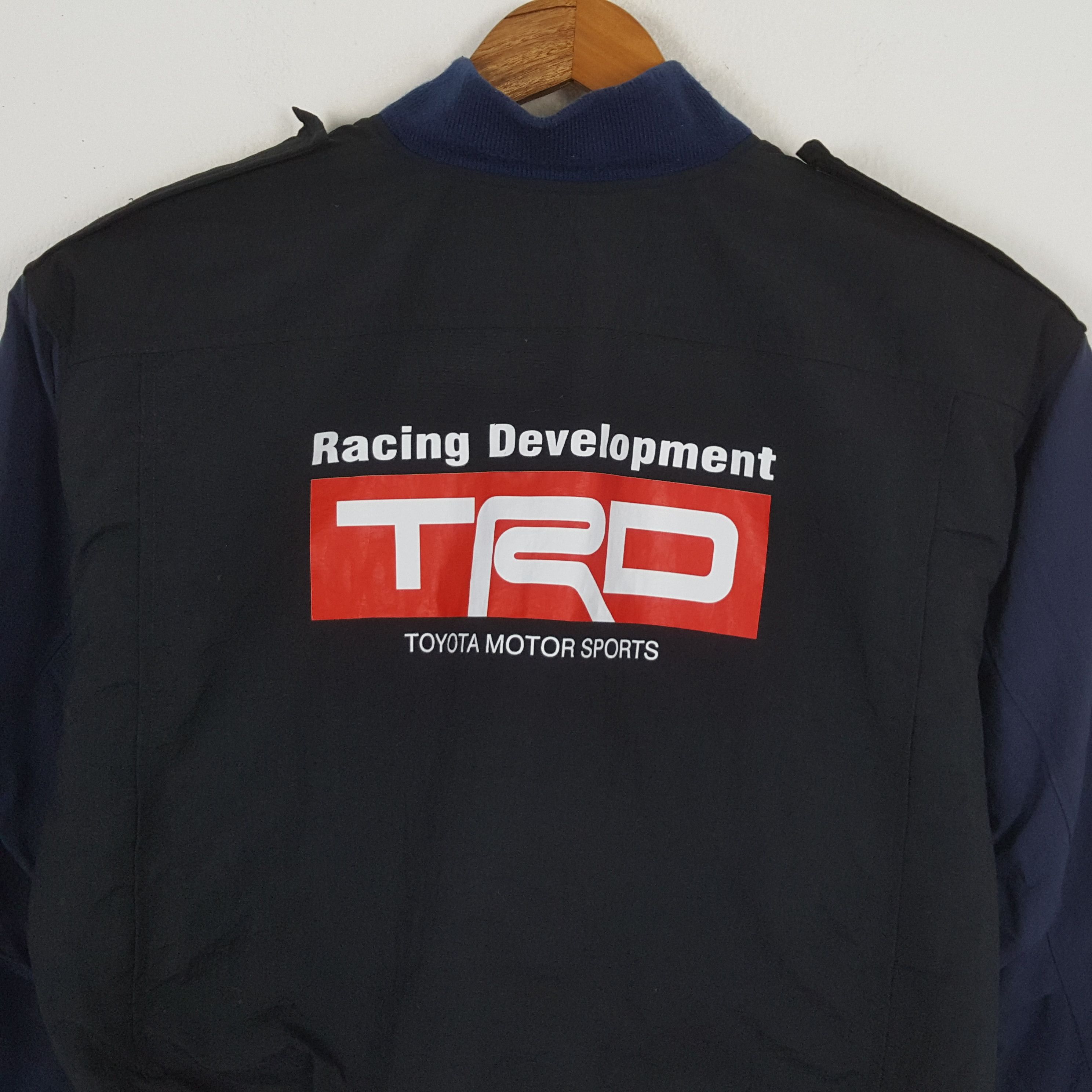 Vintage Vintage TRD TOYOTA MOTORSPORTS Racing Team Jacket Size US L / EU 52-54 / 3 - 2 Thumbnail