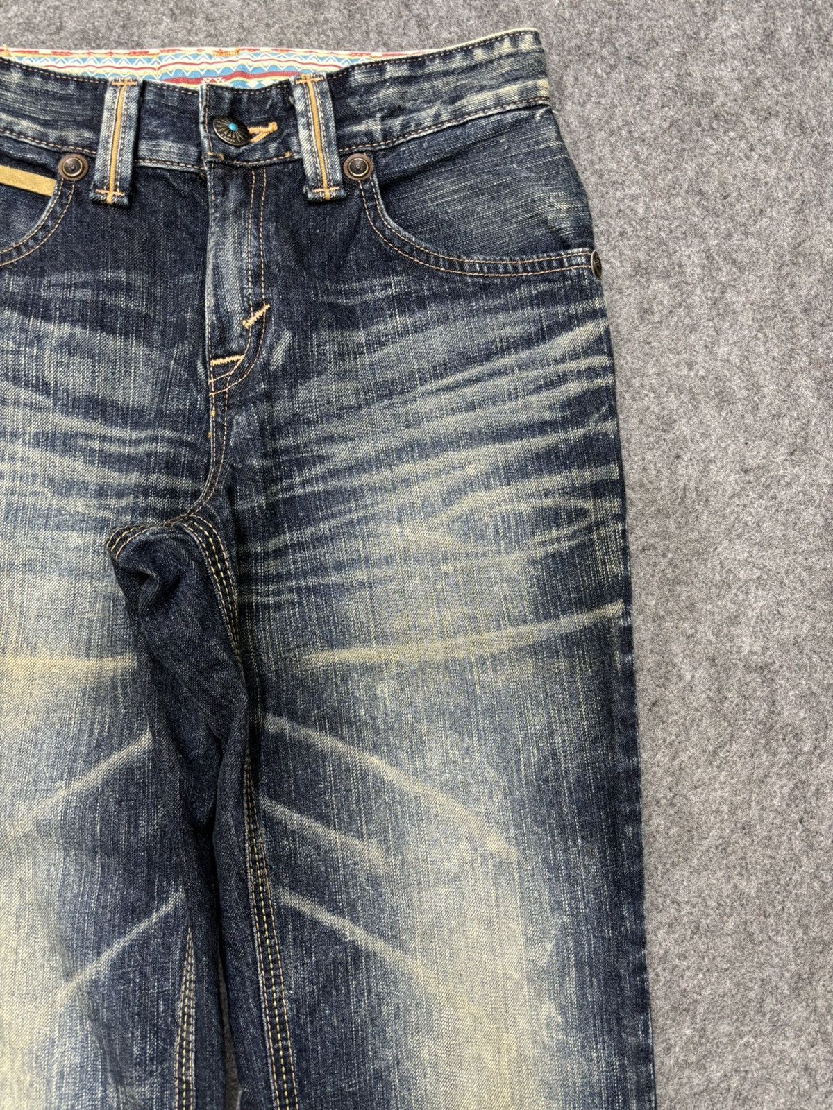 Edwin 💥Vintage Flare💥Edwin Sick Blue Stone Wash Flare Denim F645 Size US 28 / EU 44 - 3 Thumbnail
