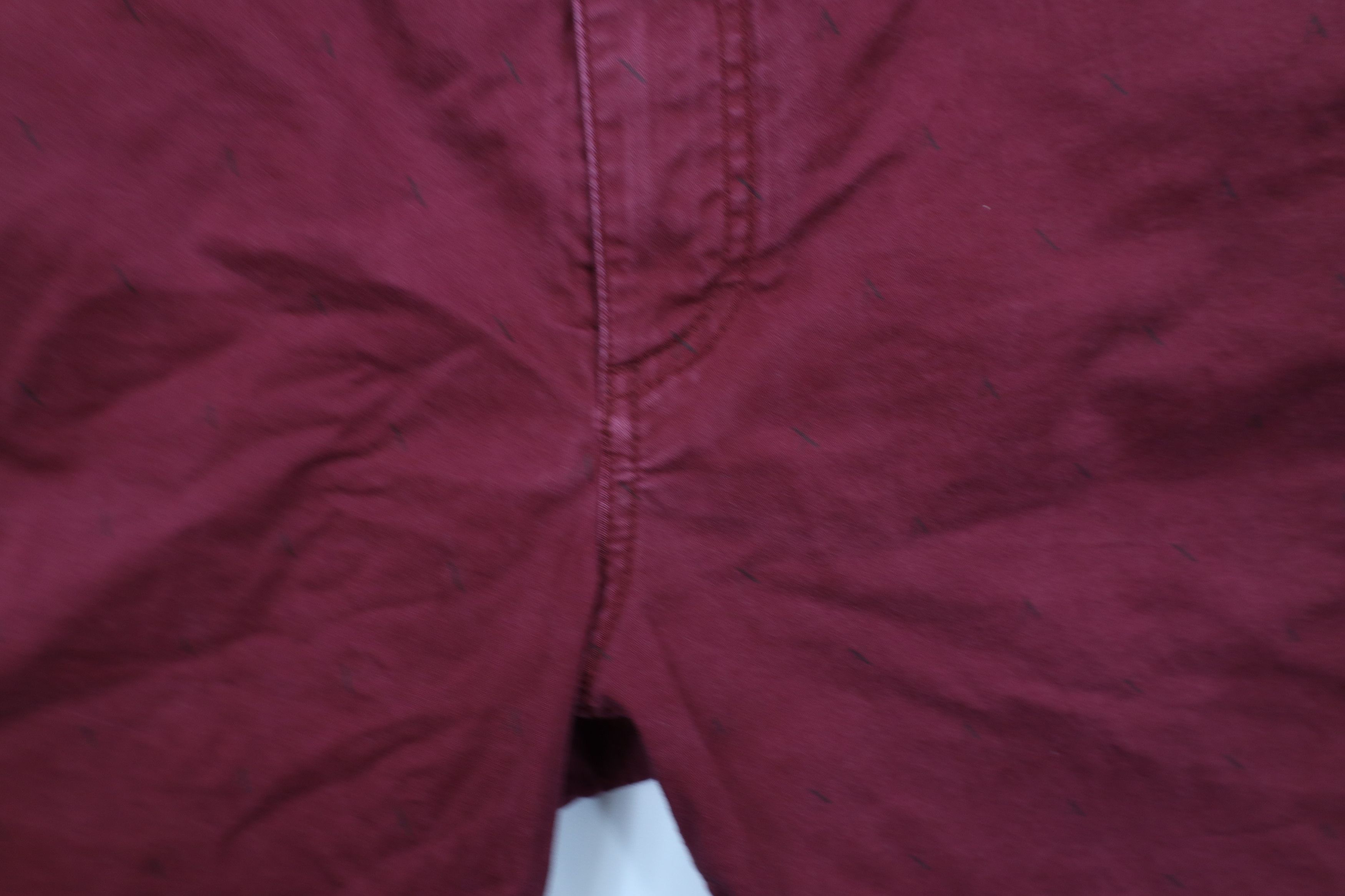 Armani Exchange × Vintage Armani Exchange Spell Out All Over Print Chino Shorts Red Size US 34 / EU 50 - 6 Thumbnail