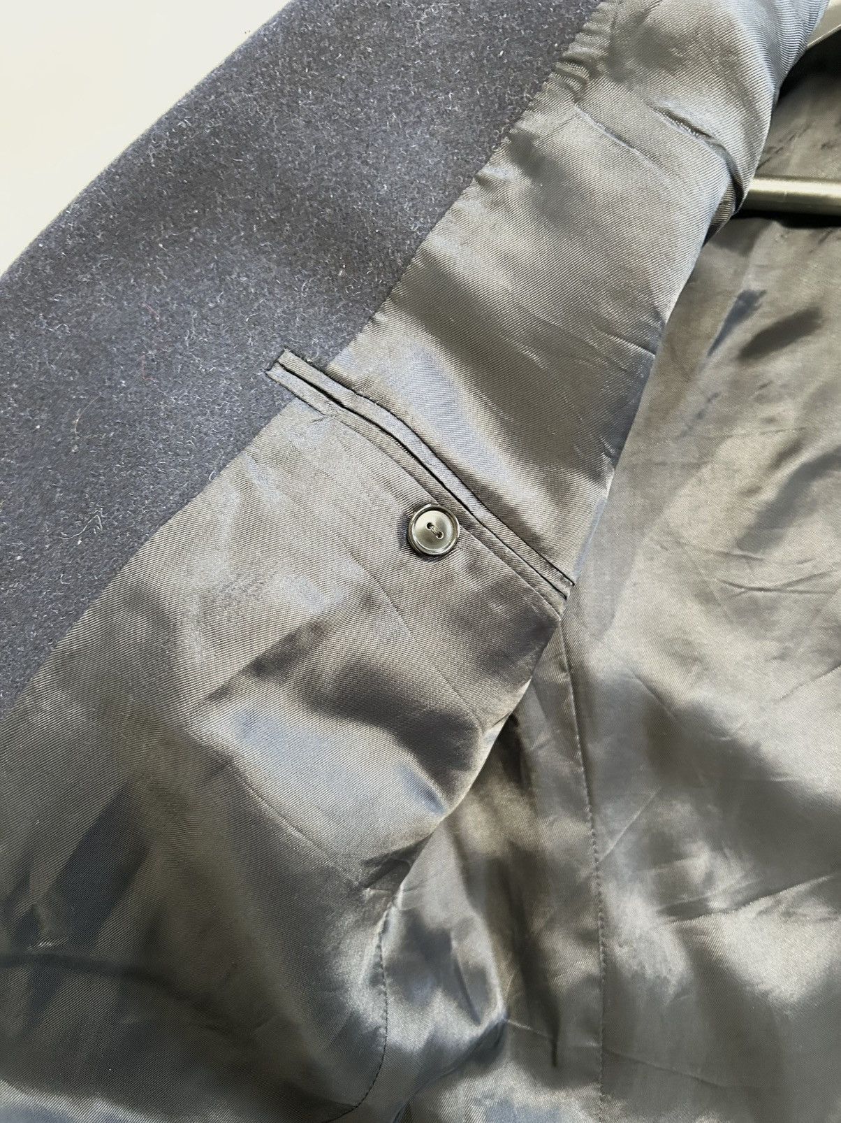 Our Legacy FW2015 Heavy Camel Wool Coat Navy Size US M / EU 48-50 / 2 - 10 Thumbnail