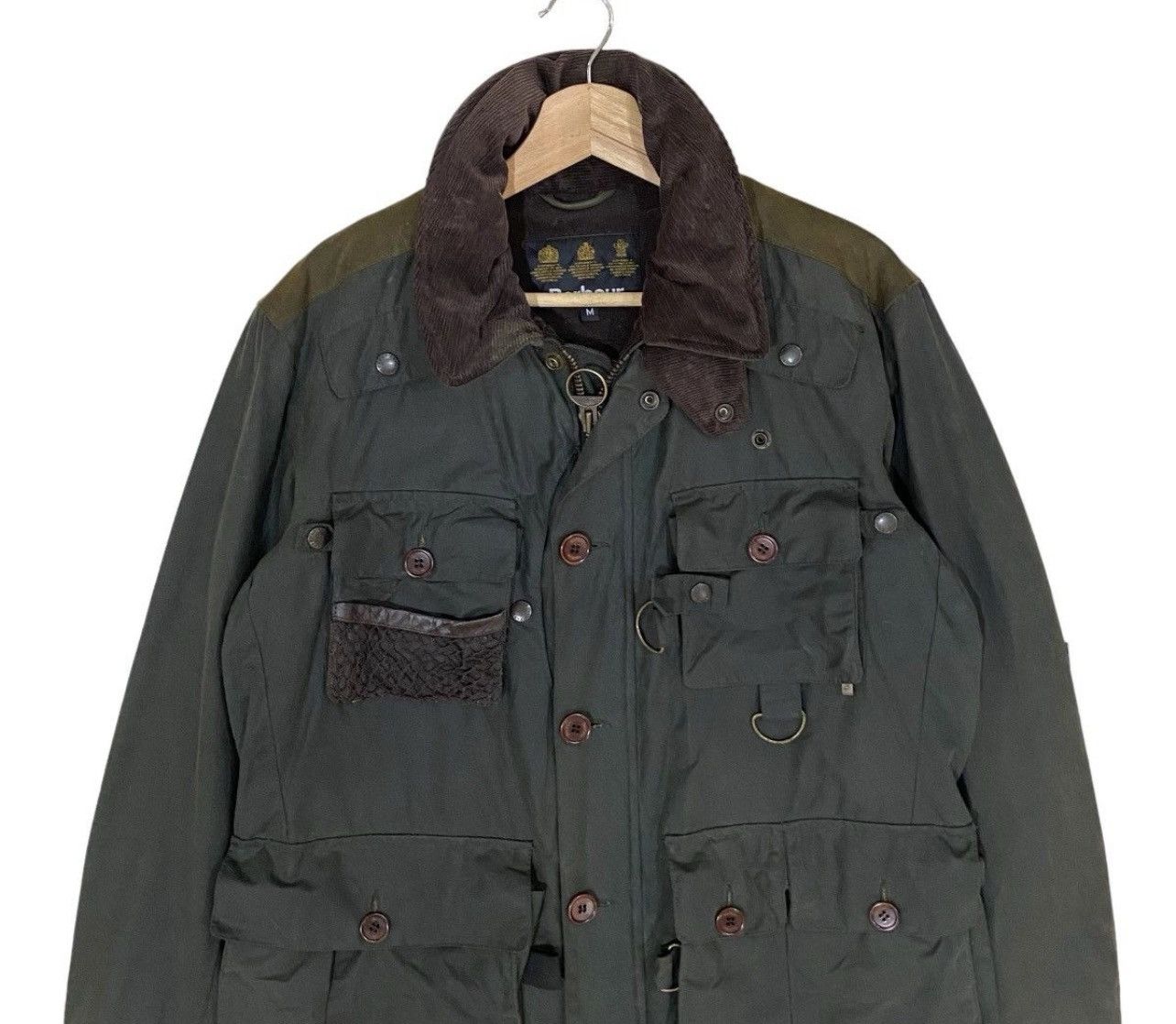 Barbour × Tokito Spey Fishing Jacket 🔥Barbour TOKITO “Spey Fishing” Waxed Utility Jacket