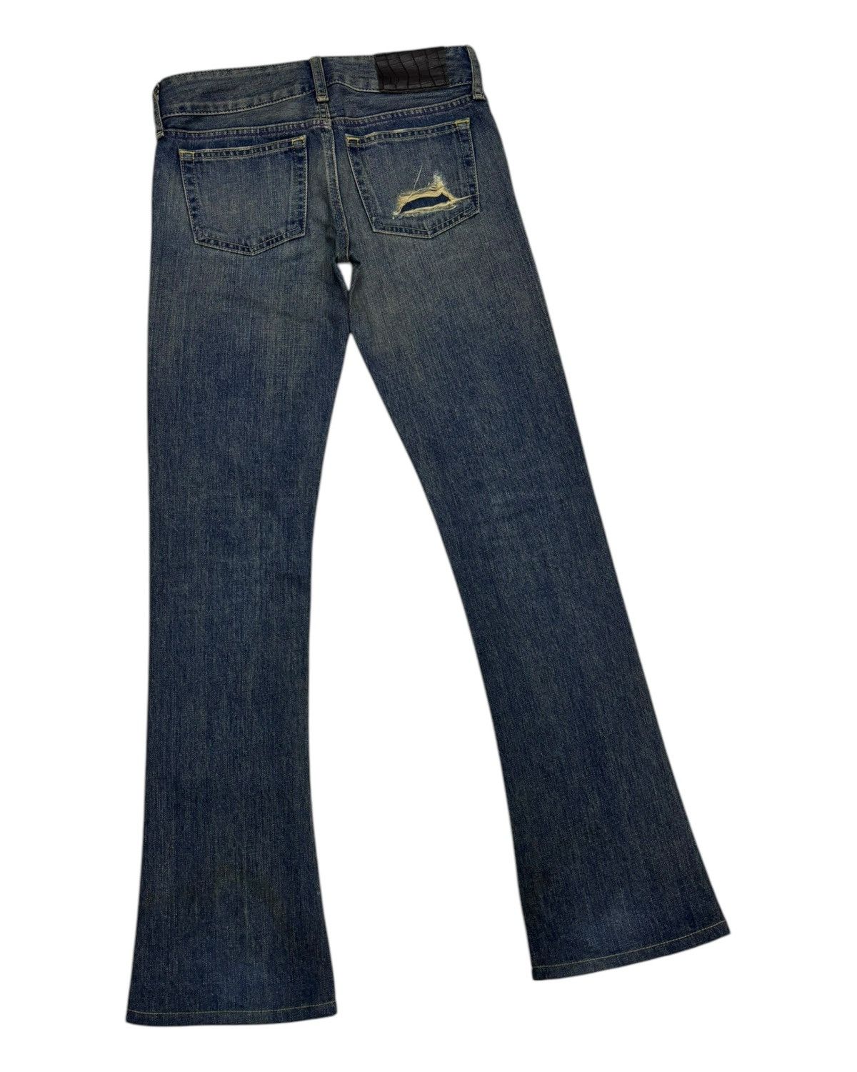 If Six Was Nine × Japanese Brand × Le Grande Bleu (L.G.B.) 🔥FLARE JEANS MADE IN JAPAN SLY BLUE BOOTCUT DENIM Size 27" / US 4 / IT 40 - 4 Thumbnail