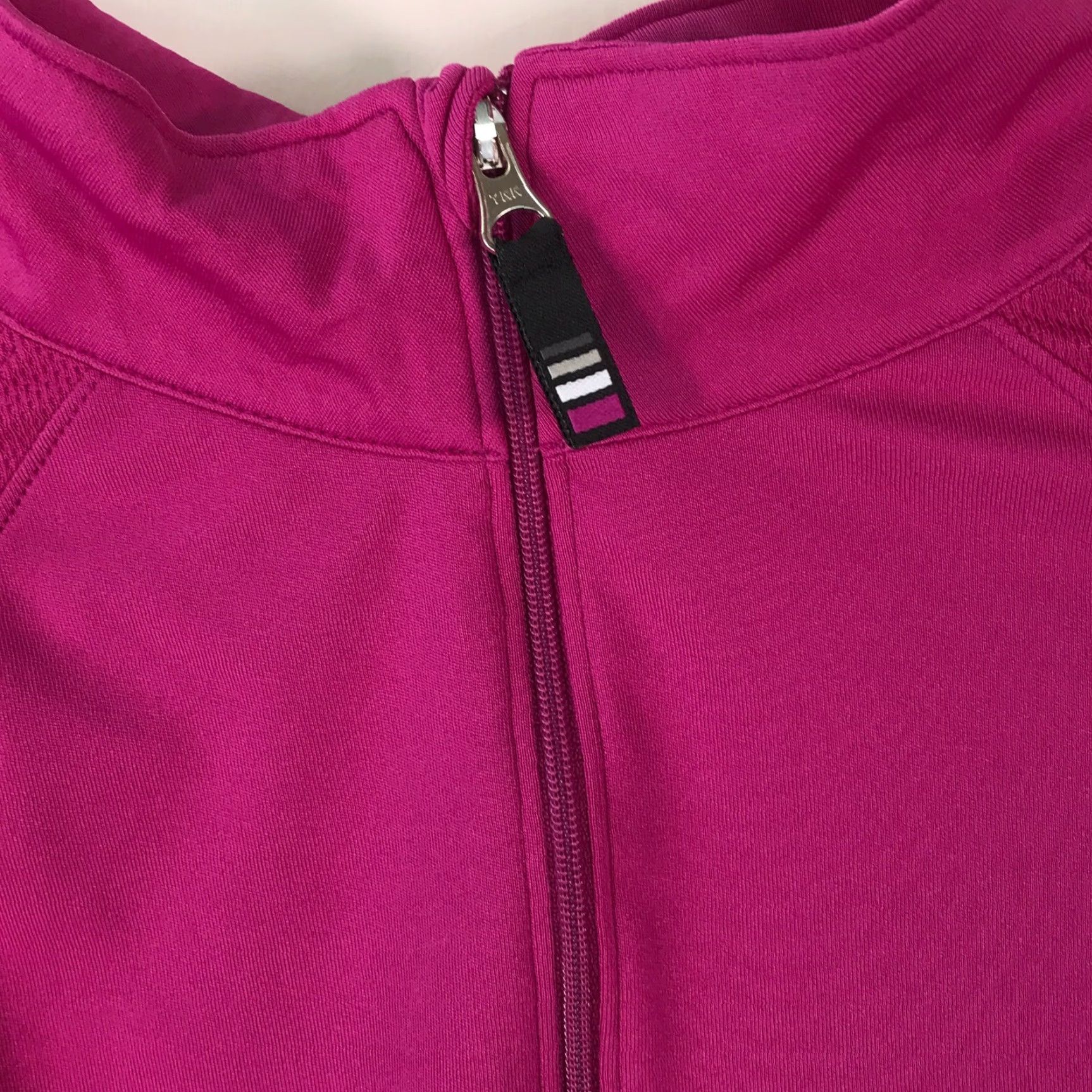 Champion C9 By Champion Womens Polyester Long Sleeve 1/4 Zip Purple Athletic Top Size M Size M / US 6-8 / IT 42-44 - 3 Thumbnail