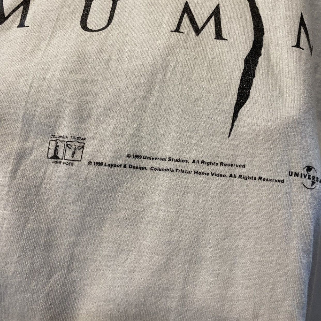 Vintage vintage 90s The Mummy movie t-shirt Size US L / EU 52-54 / 3 - 6 Thumbnail