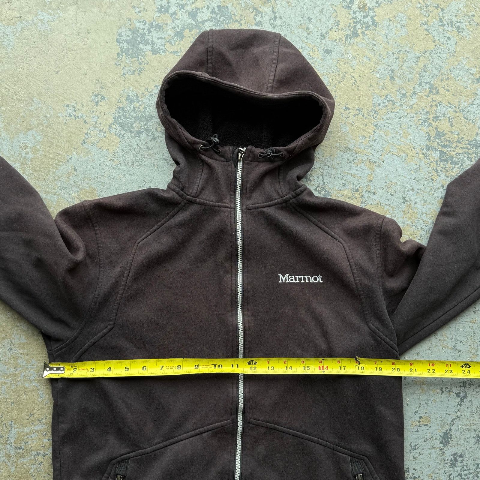 Marmot Marmot Burnt Black Fleece Full Zip Hoodie Sz M Size US M / EU 48-50 / 2 - 6 Thumbnail