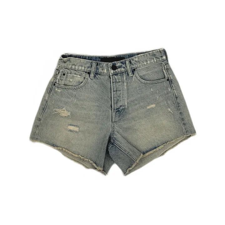 Alexander Wang Casual Fashion Denim Shorts 0079