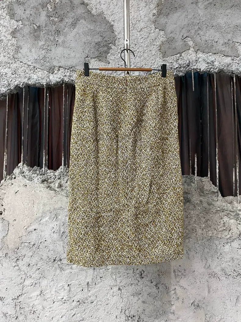 Hermes Hermes Leather Patch Skirt Size 25" / US 0 / IT 36 - 2 Thumbnail