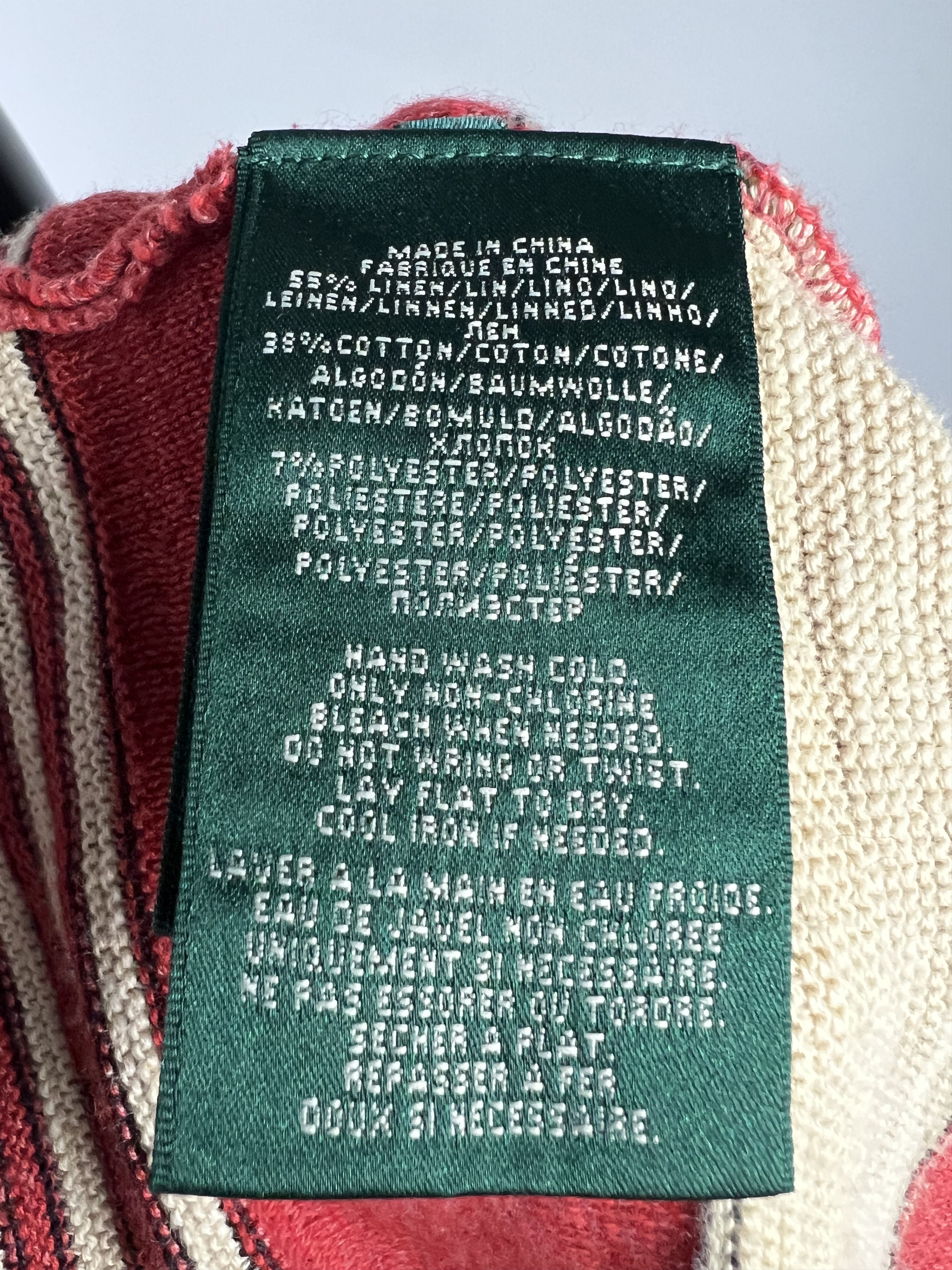 Lauren Ralph Lauren × Ralph Lauren Lauren Ralph Lauren Cardigan Linen Cotton Size XS Size XS / US 0-2 / IT 36-38 - 8 Thumbnail
