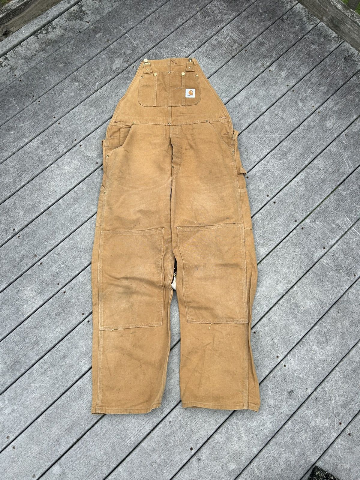 Carhartt × Vintage Vintage Carhartt Double Kneed Overalls Size US 38 / EU 54 - 1 Thumbnail