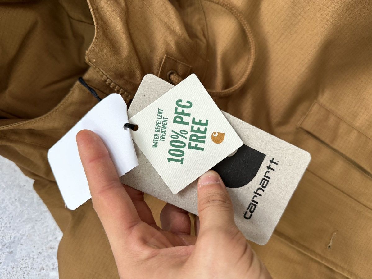 Carhartt × Carhartt Wip NEW! Carhartt WIP Valley Hooded Jacket Winter Men Brown L Size US L / EU 52-54 / 3 - 6 Thumbnail