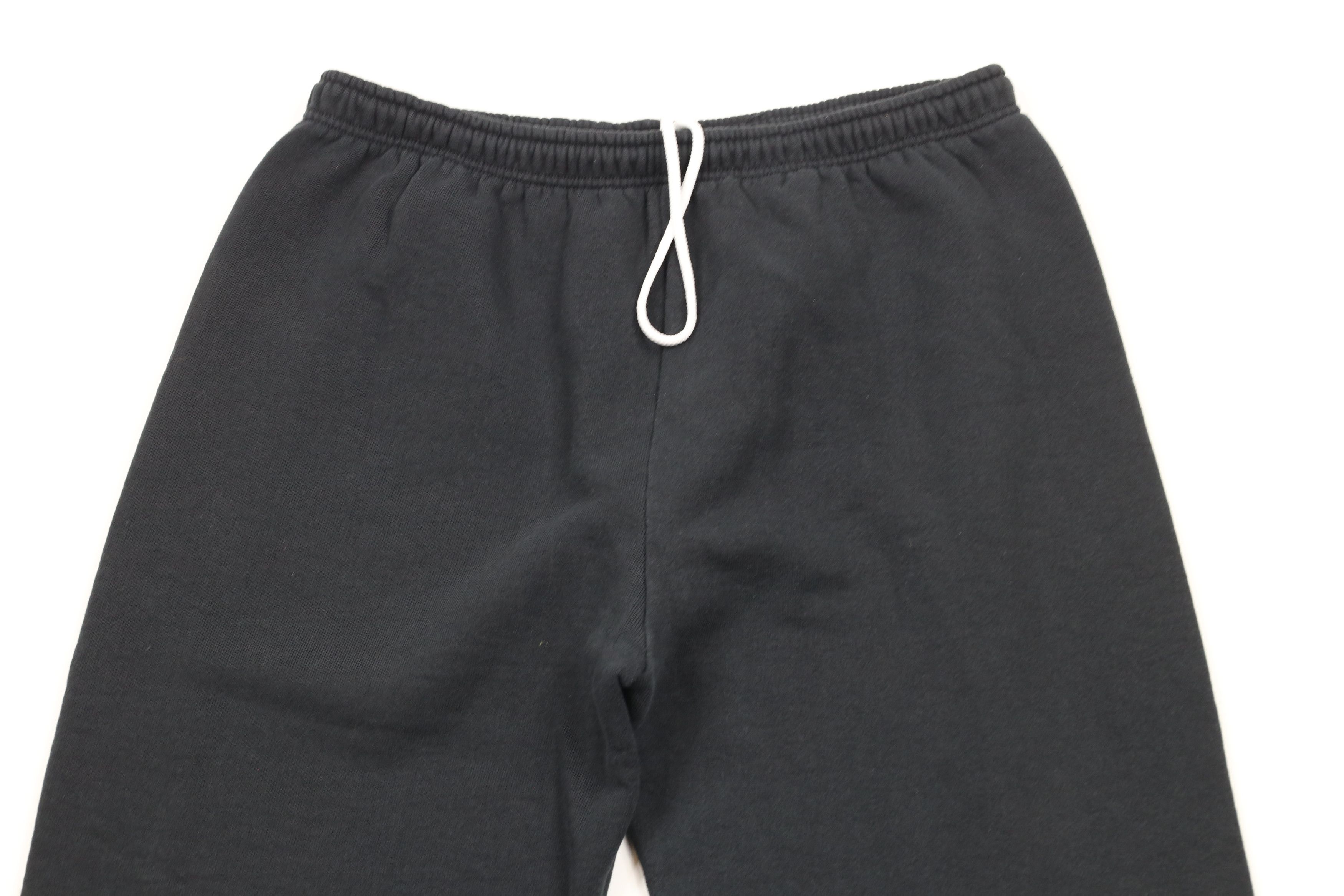 Vintage Vintage 90s Streetwear Cuffed Sweatpants Joggers Pants Black Size US 38 / EU 54 - 2 Thumbnail