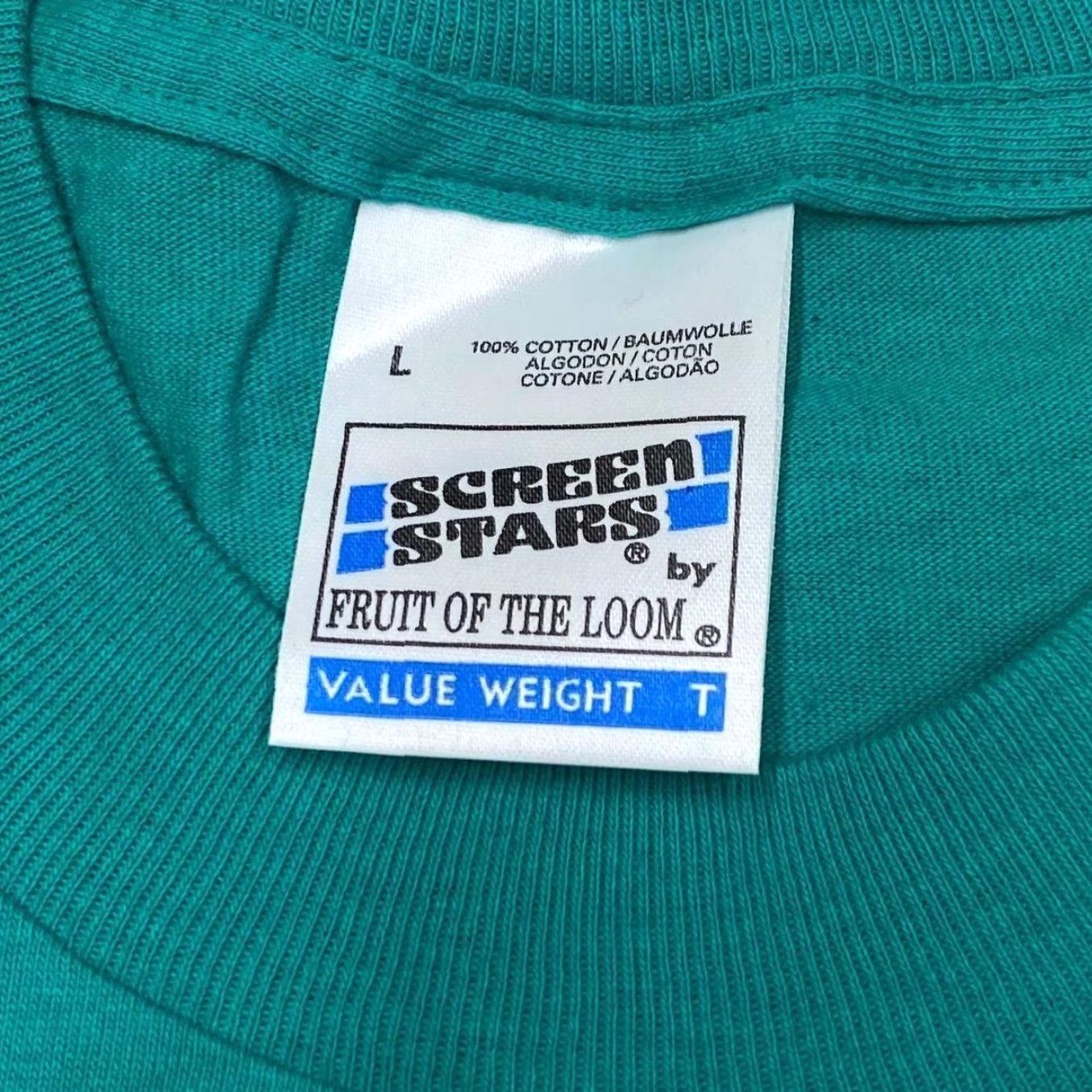 Vintage VINTAGE Screen Stars T-Shirt Golf Is A Matter Of Life And Death Turquoise Graphic Mens L" Size US L / EU 52-54 / 3 - 5 Thumbnail