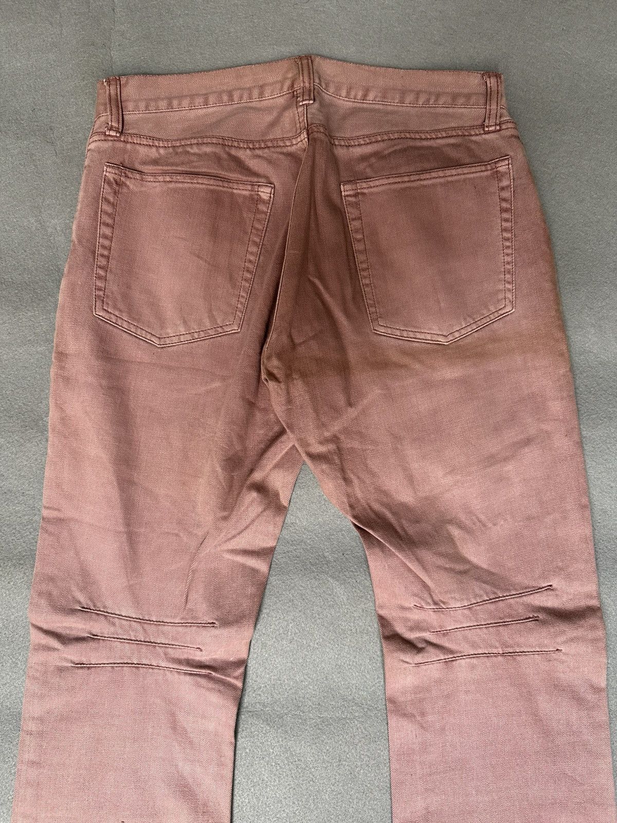 Japanese Brand FLARE Difference Rupert Pink Denim Size US 31 - 9 Thumbnail