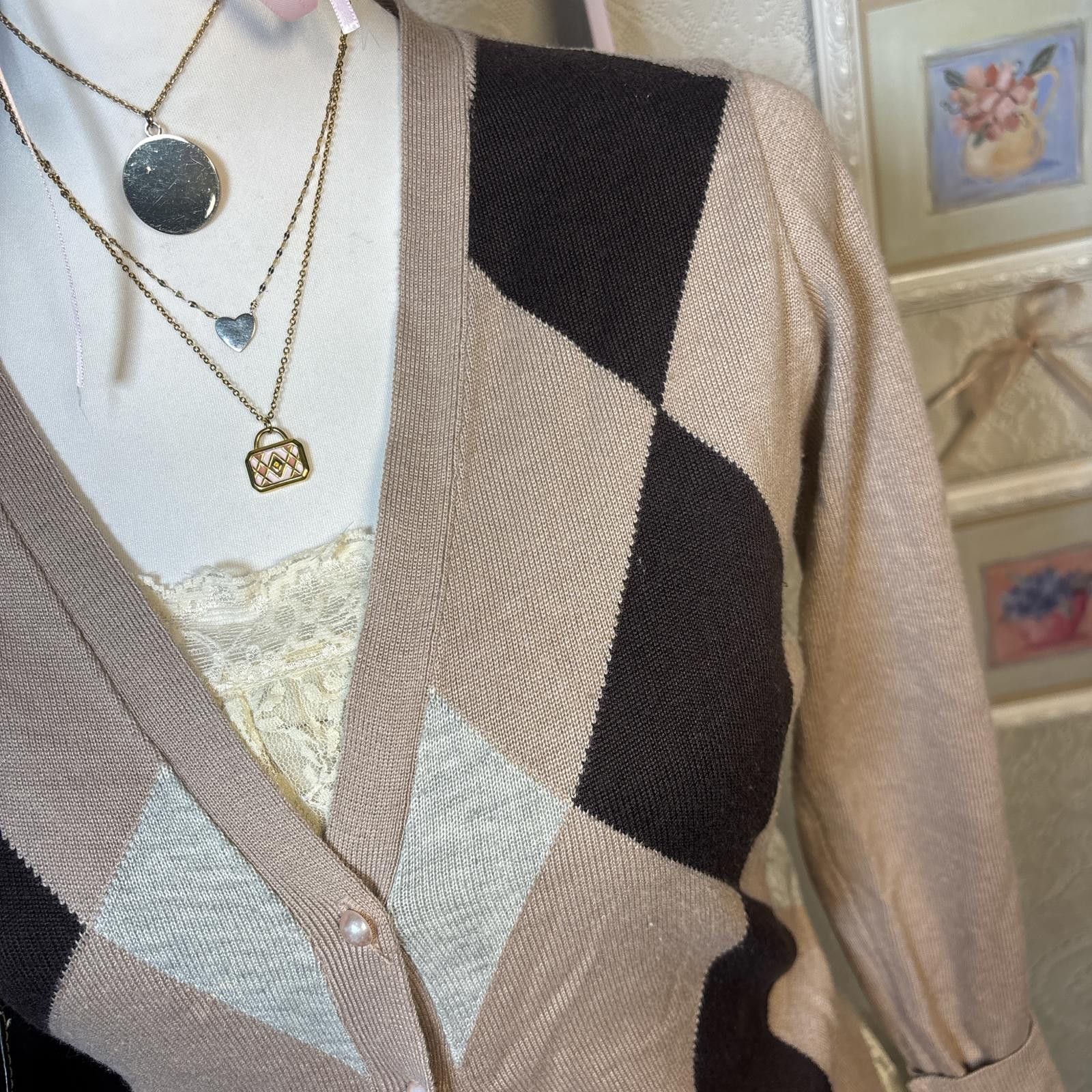 Other vintage 90s office siren fitted cardigan Size XS / US 0-2 / IT 36-38 - 4 Thumbnail