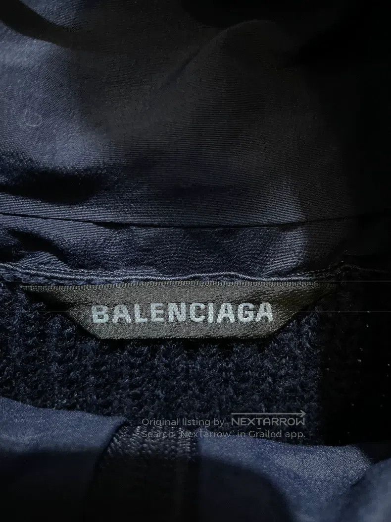 Balenciaga Balenciaga Logo Half-Zip Knit Sweater Size US XS / EU 42 / 0 - 3 Thumbnail