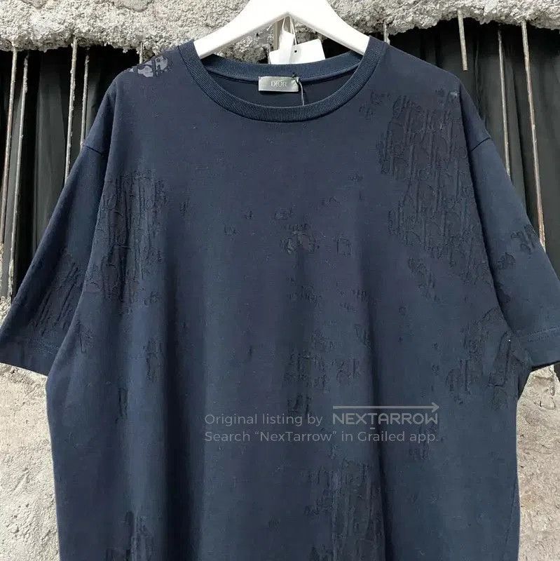 Dior Dior Men's Summer Blue Short Sleeve T-Shirt . Size US M / EU 48-50 / 2 - 3 Thumbnail