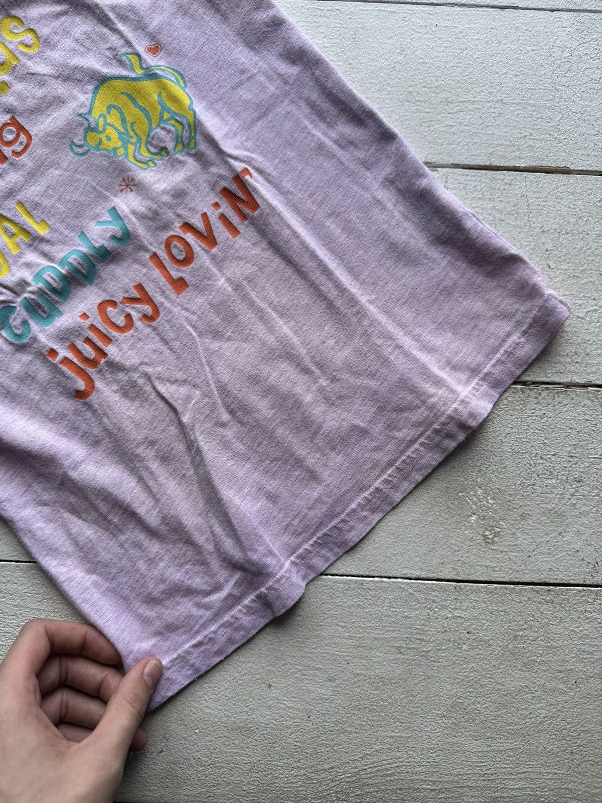 Juicy Couture × Vintage 🚨Vintage JUICY COUTURE avant garde PINK y2k goth tee Size S / US 4 / IT 40 - 5 Thumbnail
