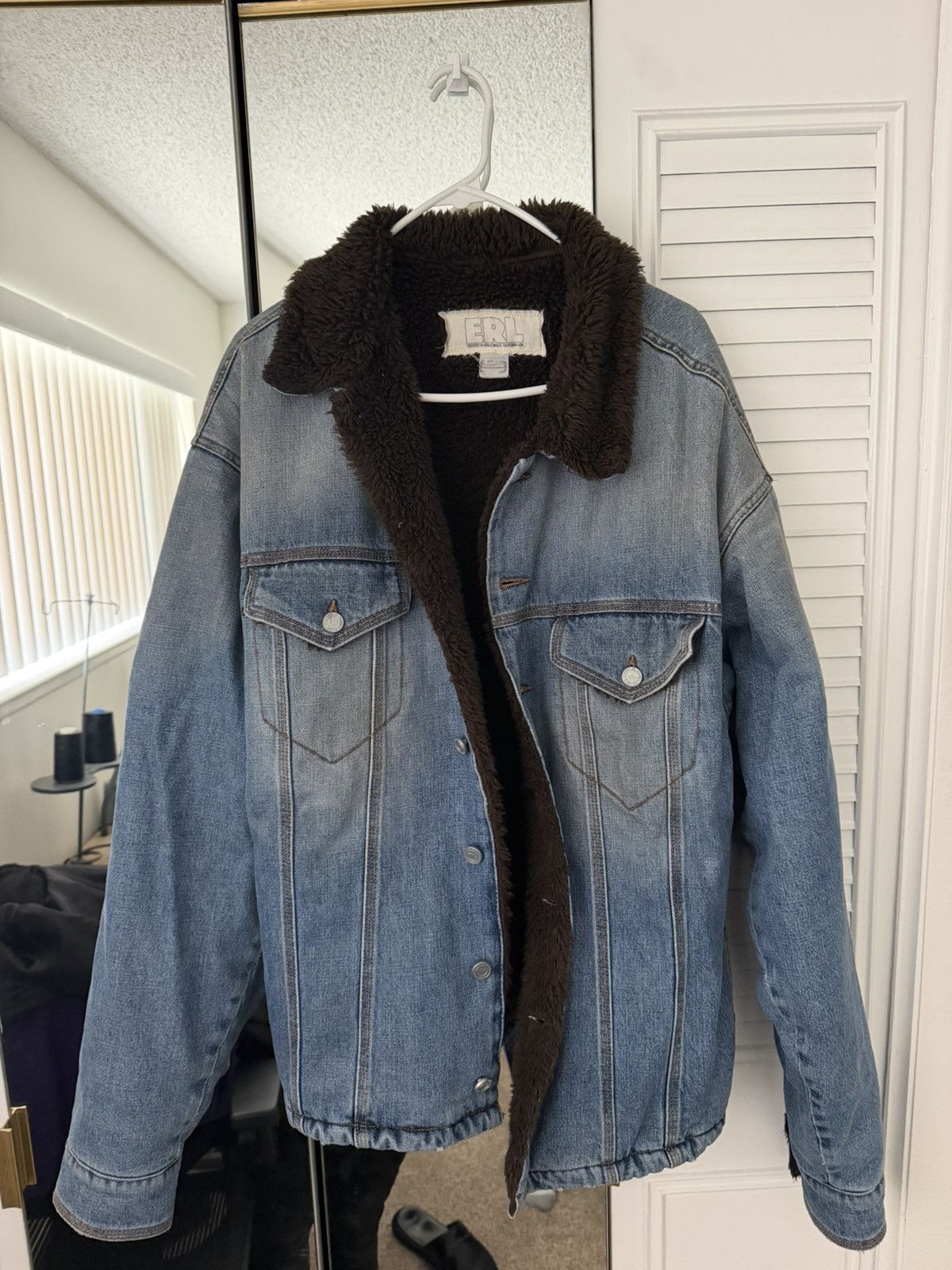 ERL ERL Denim Jacket Size US XL / EU 56 / 4 - 1 Thumbnail