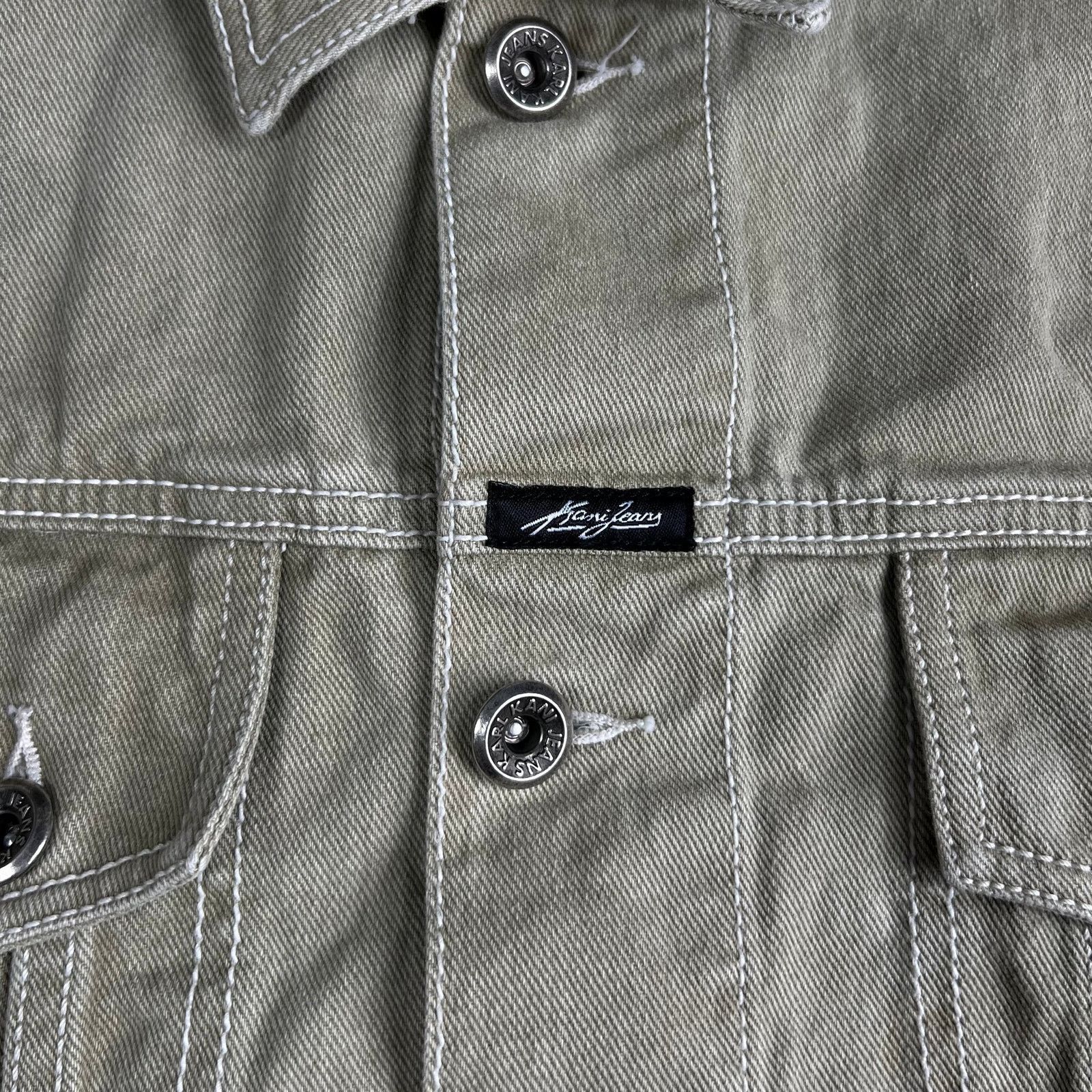 Karl Kani Vintage Y2K Karl Kani Sage Denim Jacket Embroidered Large Size US L / EU 52-54 / 3 - 6 Thumbnail