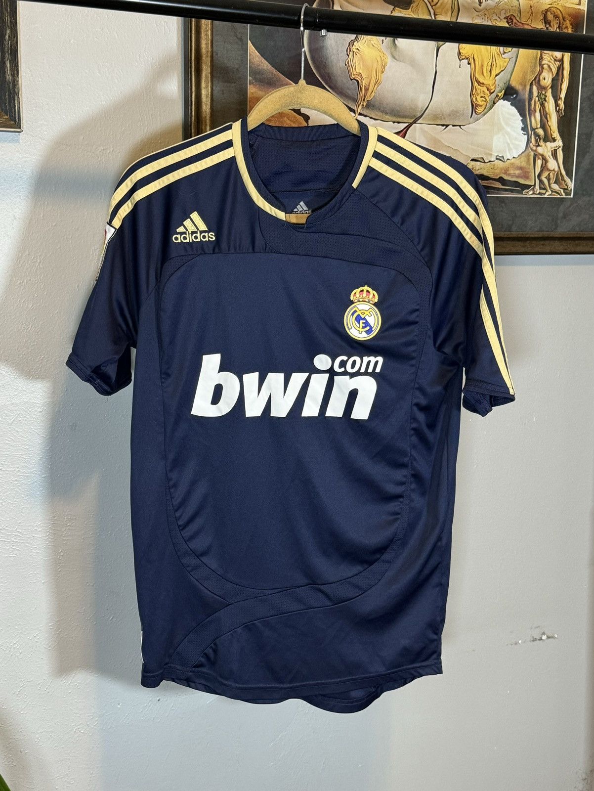 Adidas Real Madrid football shirt 2007 Soccer Adidas Jersey Mens Size US L / EU 52-54 / 3 - 1 Thumbnail