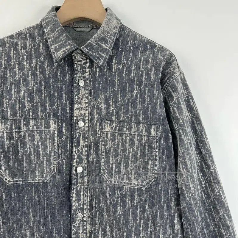 Dior Dior Multi-Color Cotton Long Sleeve Shirt . Size US M / EU 48-50 / 2 - 4 Thumbnail