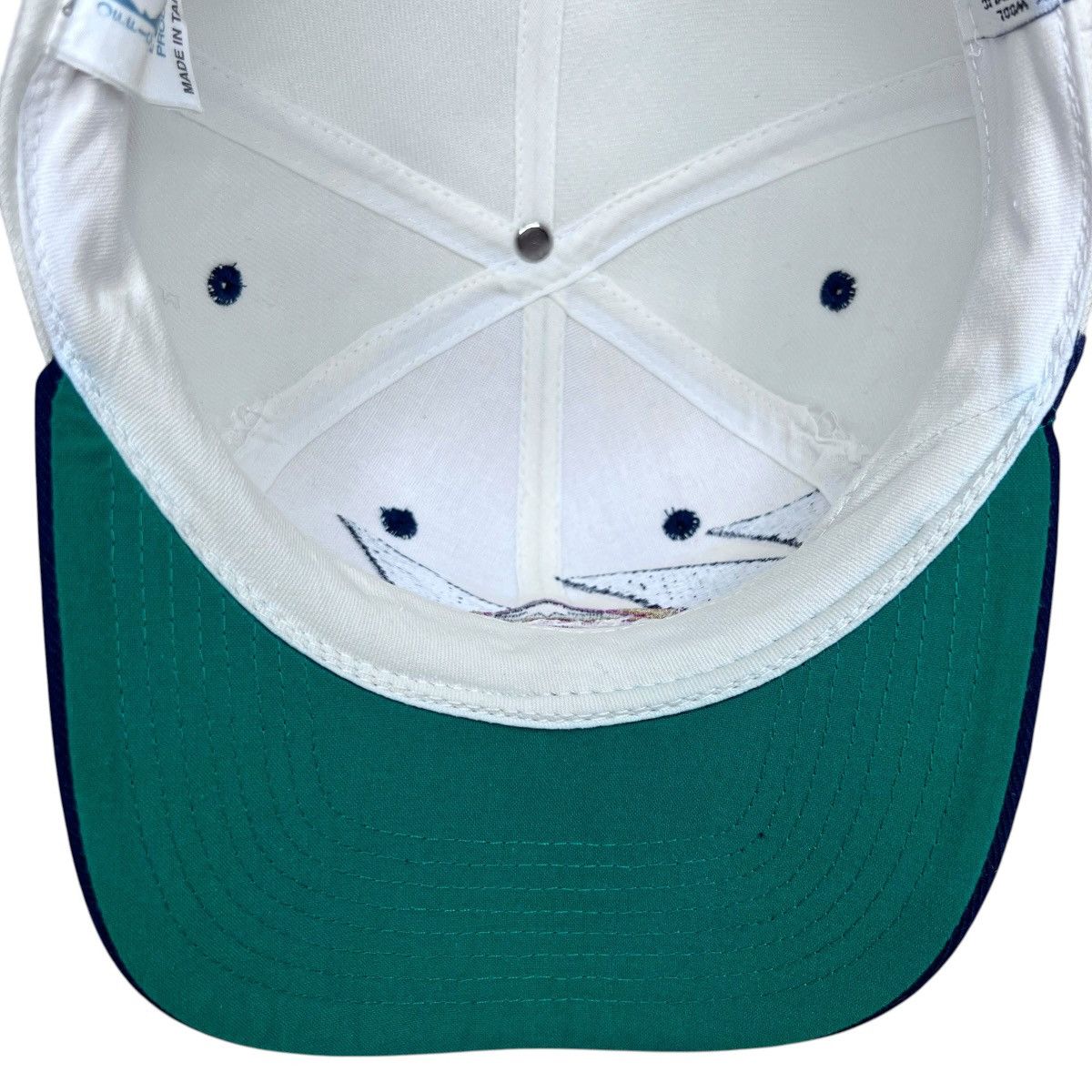Logo Athletic 1990s NBA Denver Nuggets Logo Athletic Sharktooth Snapback Size ONE SIZE - 12 Thumbnail