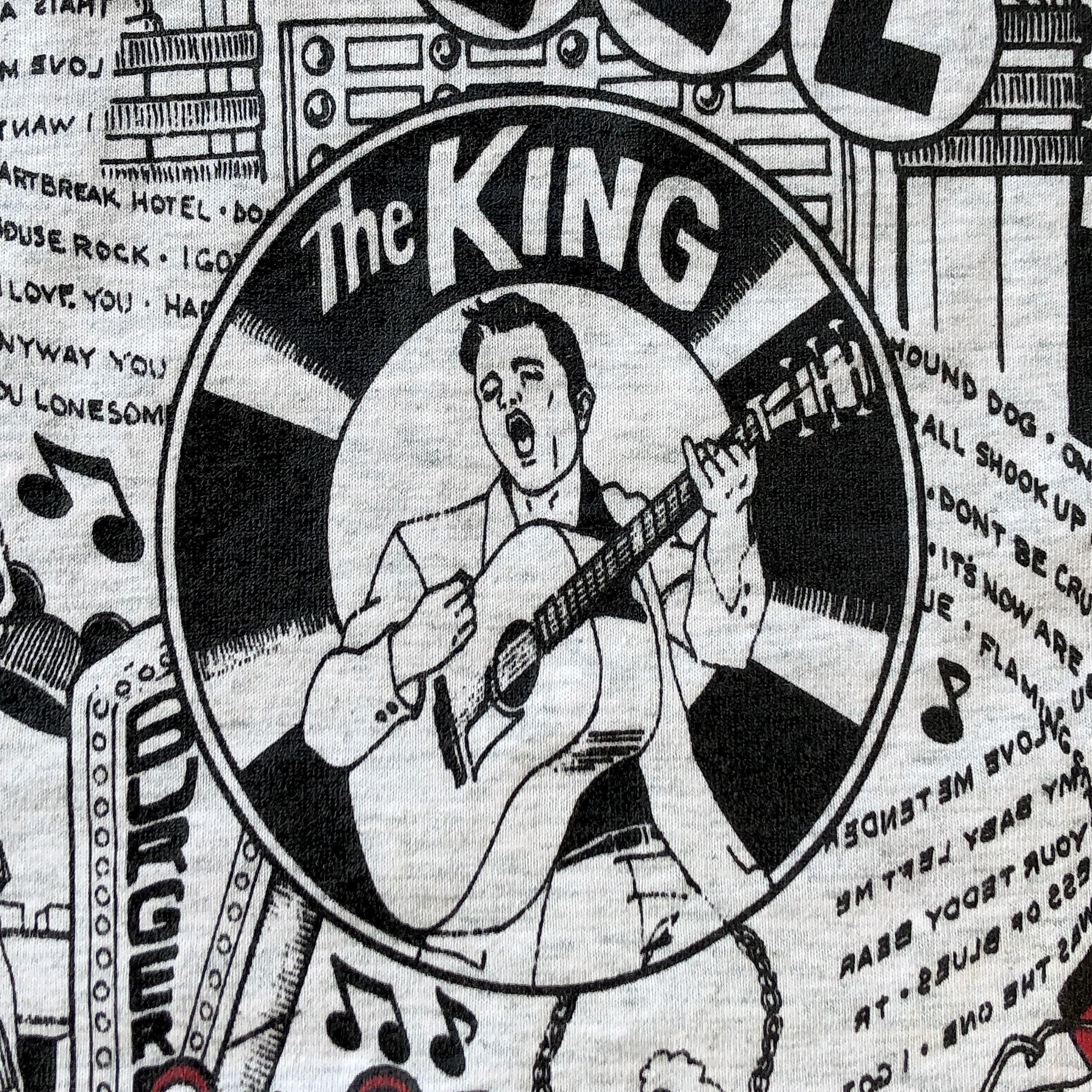 Vintage Vintage 80~90s Back to the 50s Rock & Roll tees XL Size US XL / EU 56 / 4 - 9 Thumbnail