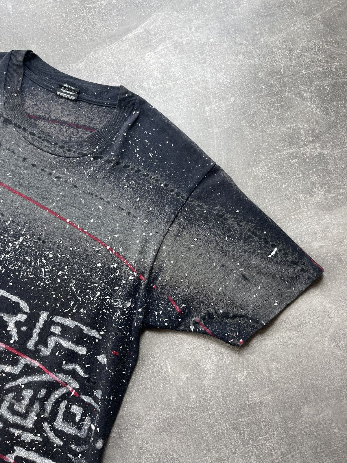 Other Vintage Surf Wave T-Shirt Screen Stars Best Splatter Grung Size US L / EU 52-54 / 3 - 2 Thumbnail