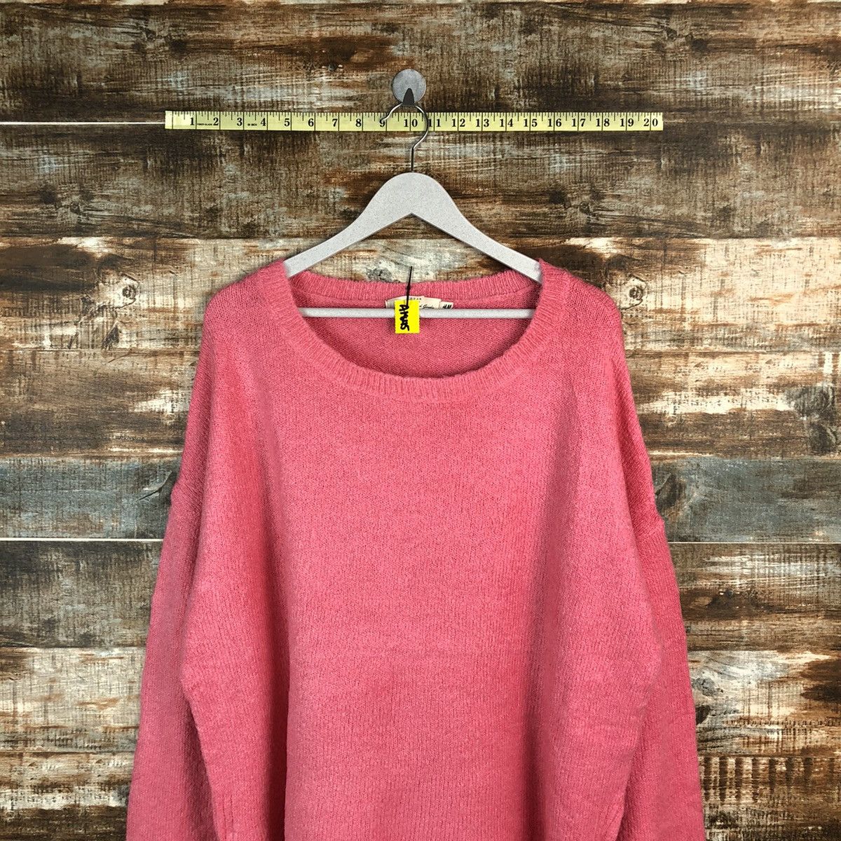 Homespun Knitwear × Japanese Brand H&M Pink Knitwear #A1845 Size L / US 10 / IT 46 - 2 Thumbnail