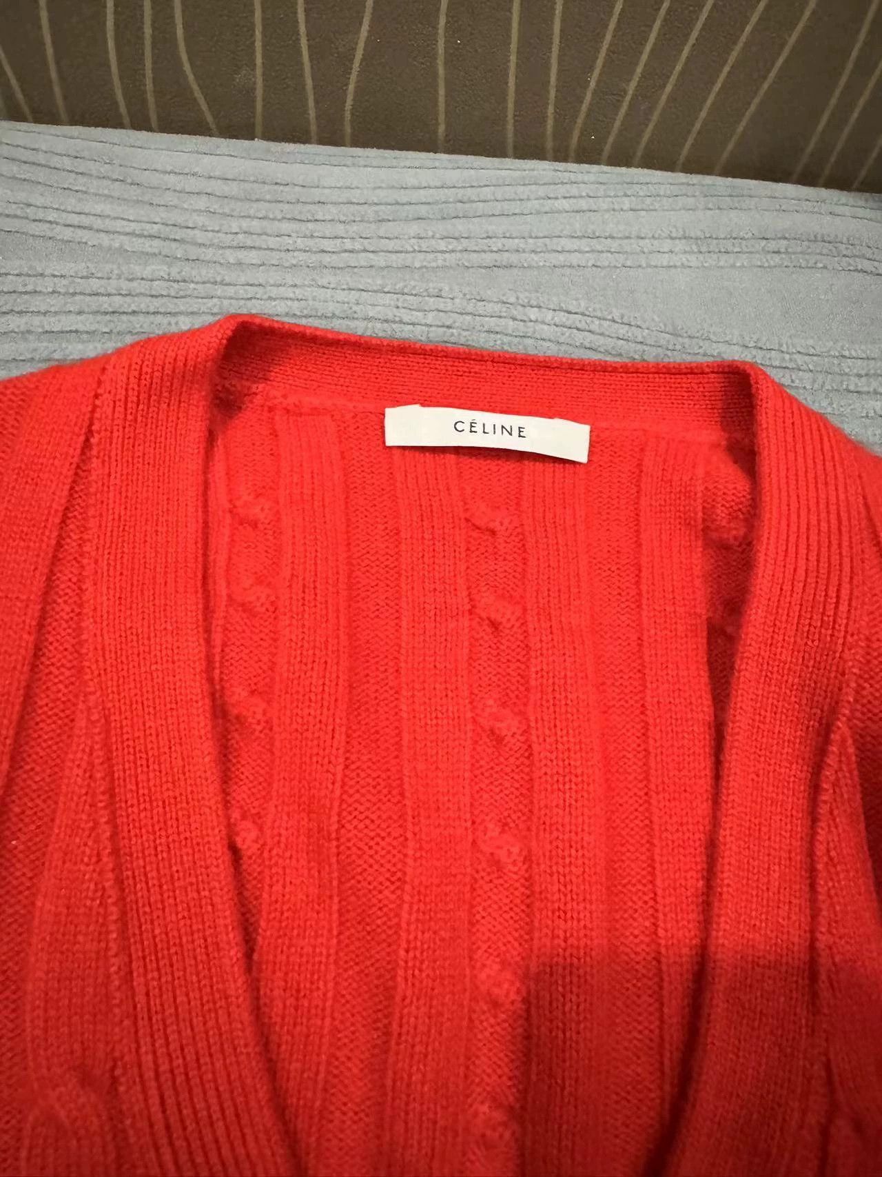 Celine Celine Authentic Cardigan Size S Size S / US 4 / IT 40 - 2 Thumbnail