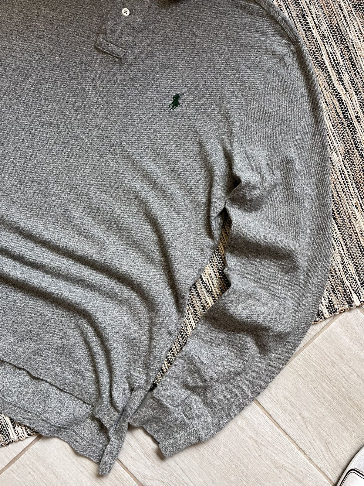 Polo Ralph Lauren Polo Ralph Lauren long sleeve polo shirt grey size M Size US M / EU 48-50 / 2 - 4 Thumbnail